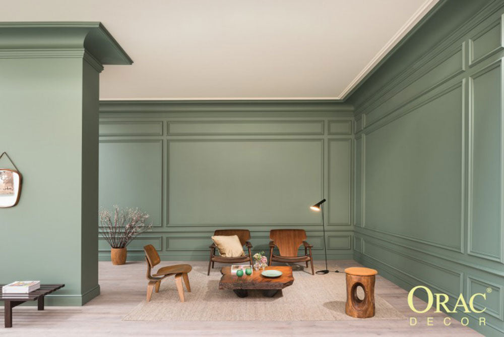 Créer un mur d’accent avec les moulures Orac Décor