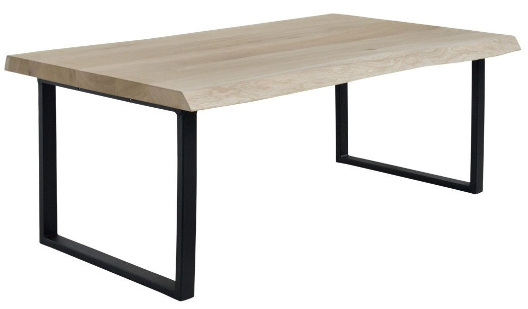 Table basse Harlem en chêne D872C, 120 × 60 × 40 cm, vue fabricant 3. Autres meubles et décoration vendus séparément.