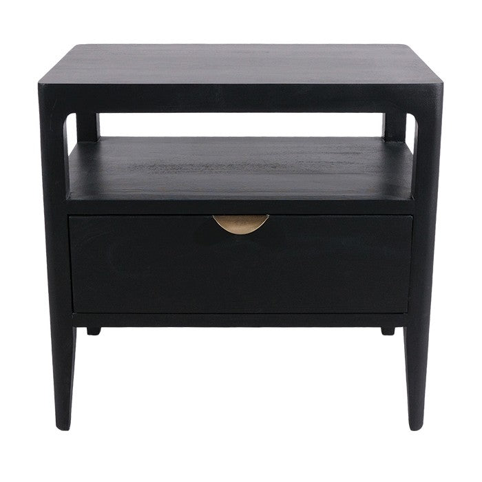 Chevet niche Ernest D885, 1 tiroir, 55 cm en pin, vue complémentaire 5.