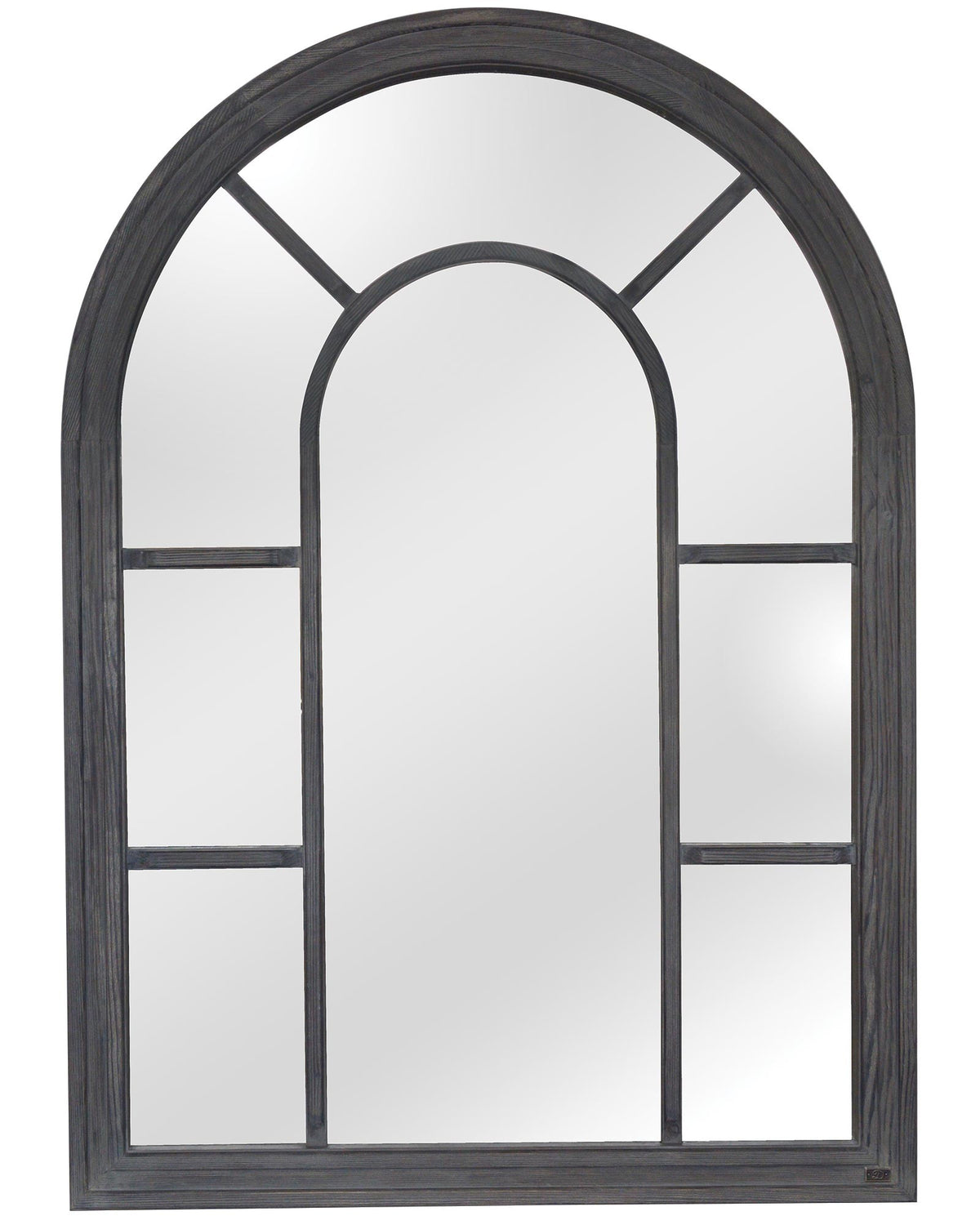 Miroir Madrid à cadre en pin D659, 100 × 140 cm, vue officielle 1. Autres meubles et décoration vendus séparément.