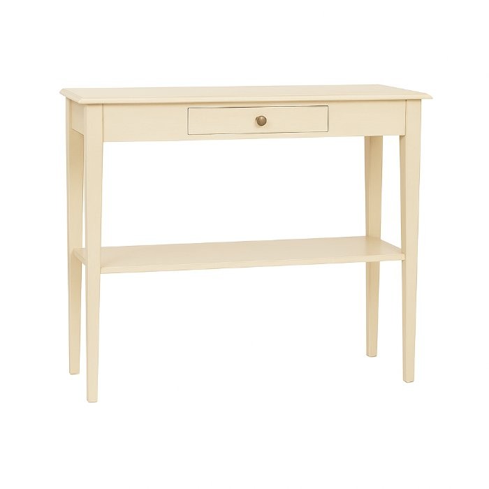 Console Noémie D651, 100 × 30 × 85 cm, vue officielle 3. Autres meubles et décoration vendus séparément.