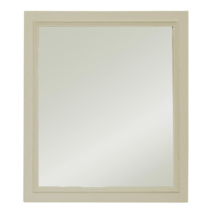 Miroir à cadre en pin D580, 75 × 86 cm, vue officielle 1. Autres meubles et décoration vendus séparément.