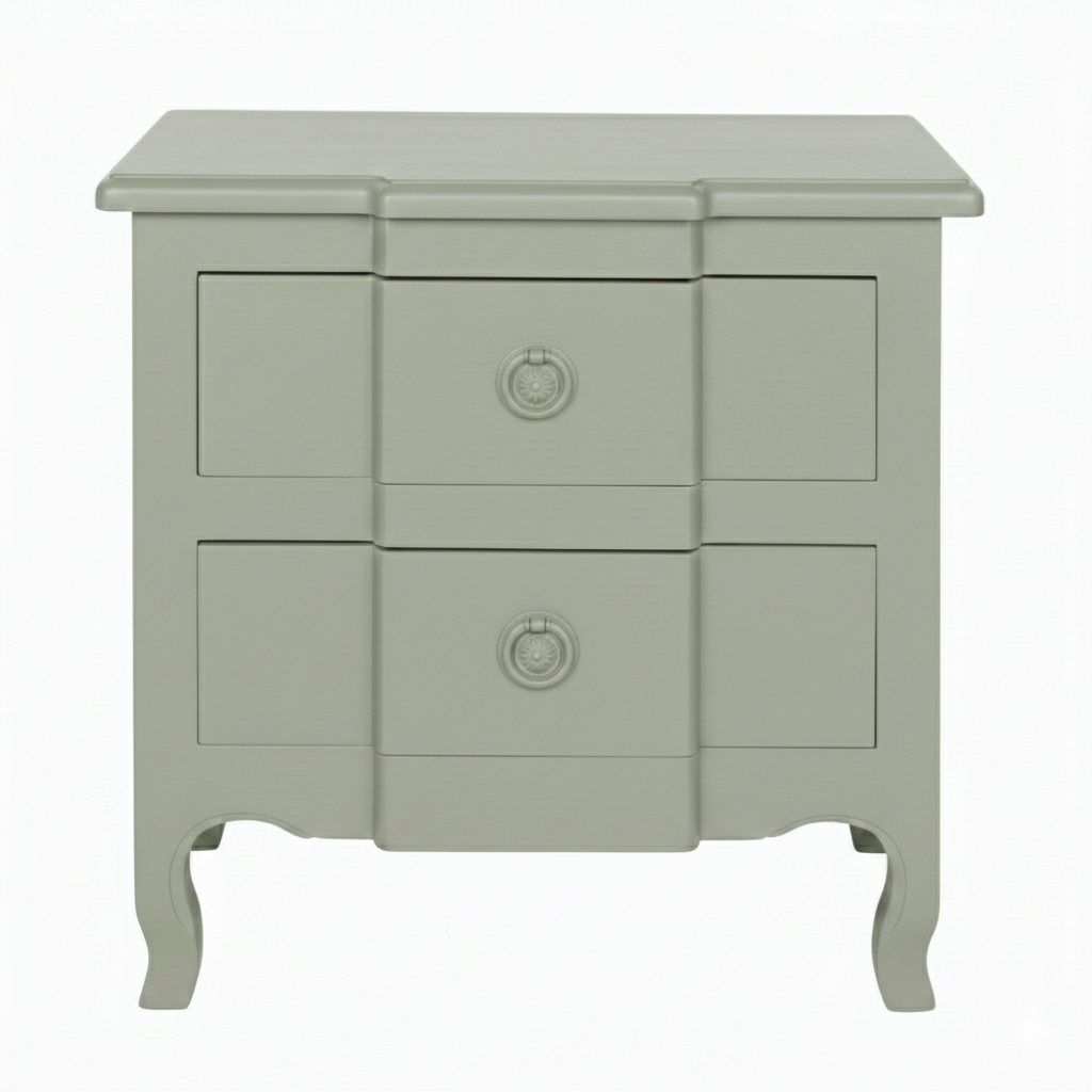 Chevet Élisa D783, 60 × 40 × 61 cm, vue officielle 5. Autres meubles et décoration vendus séparément.