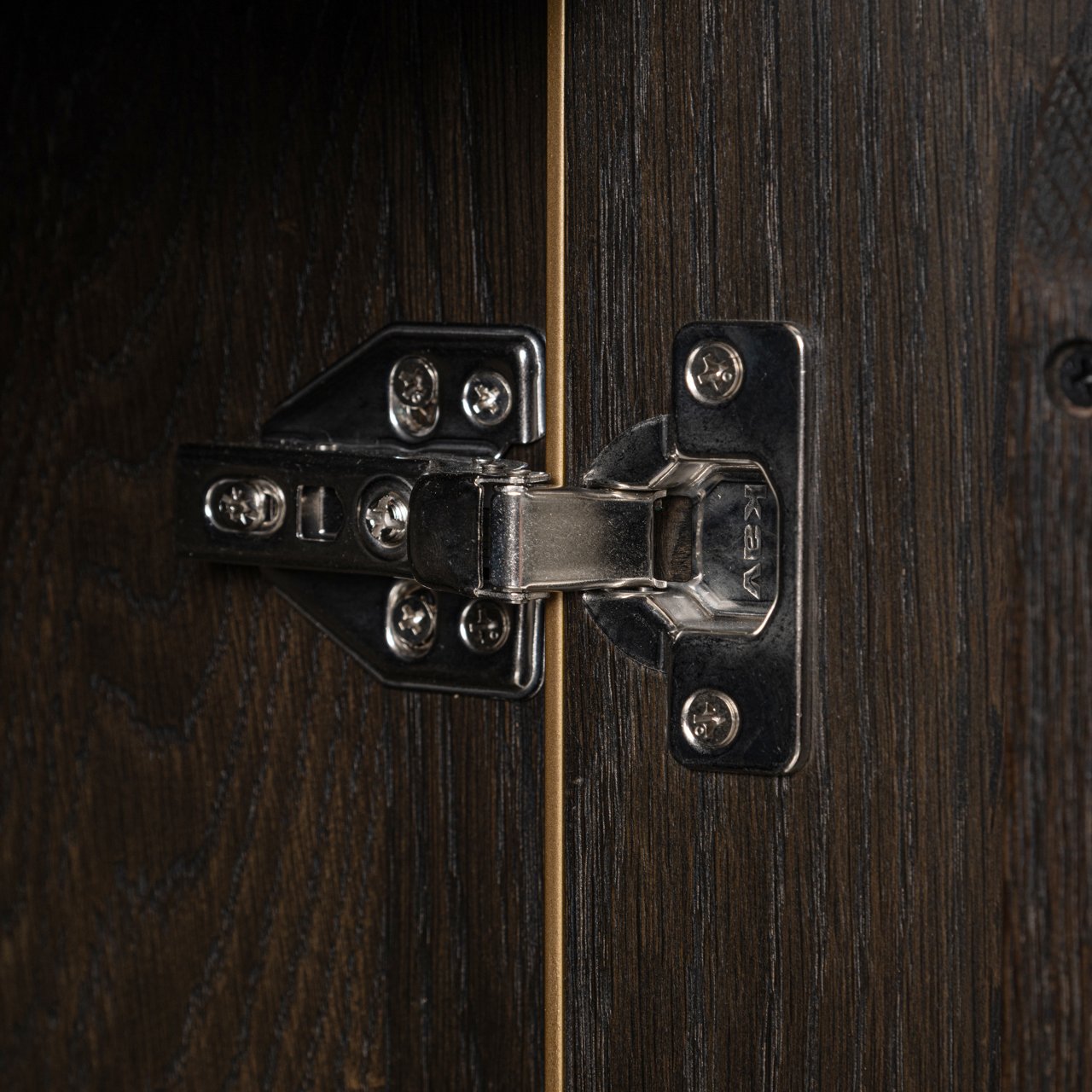 Display cabinet Carter brown large 4-doors