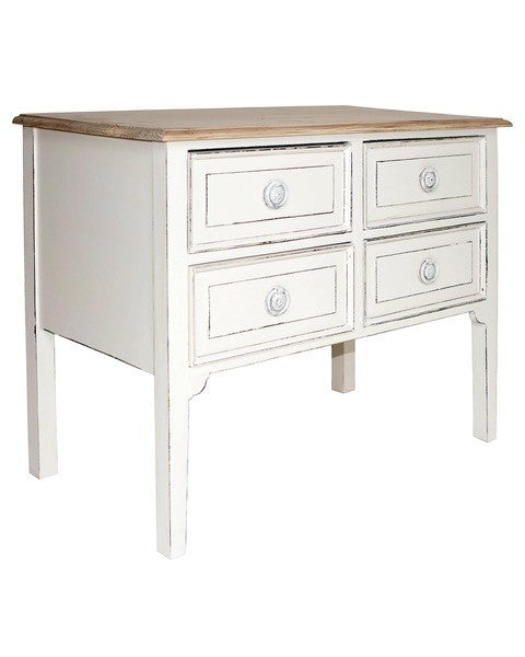 Commode Capucine D775, 90 × 40 × 72 cm, vue officielle 2. Autres meubles et décoration vendus séparément.