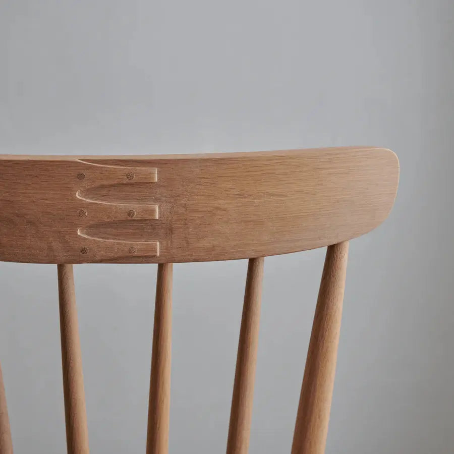 Chaise de salle à manger Wardley, chêne naturel. Ma boutique
