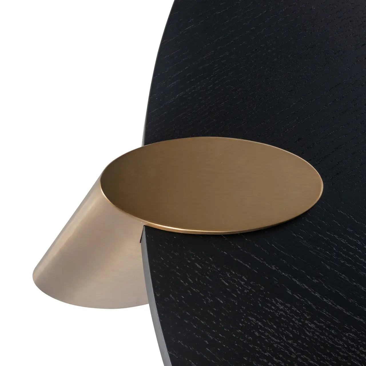 Coffee table Brody charcoal 100Ø