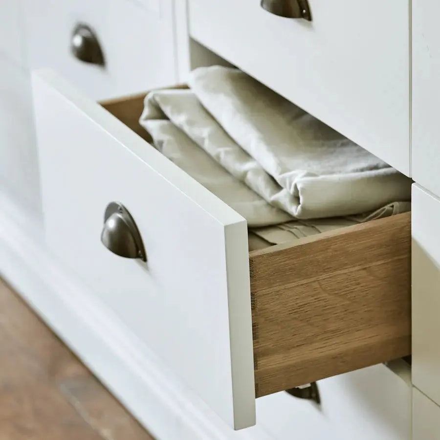 Commode basse Chawton avec étagères à vin Ma boutique