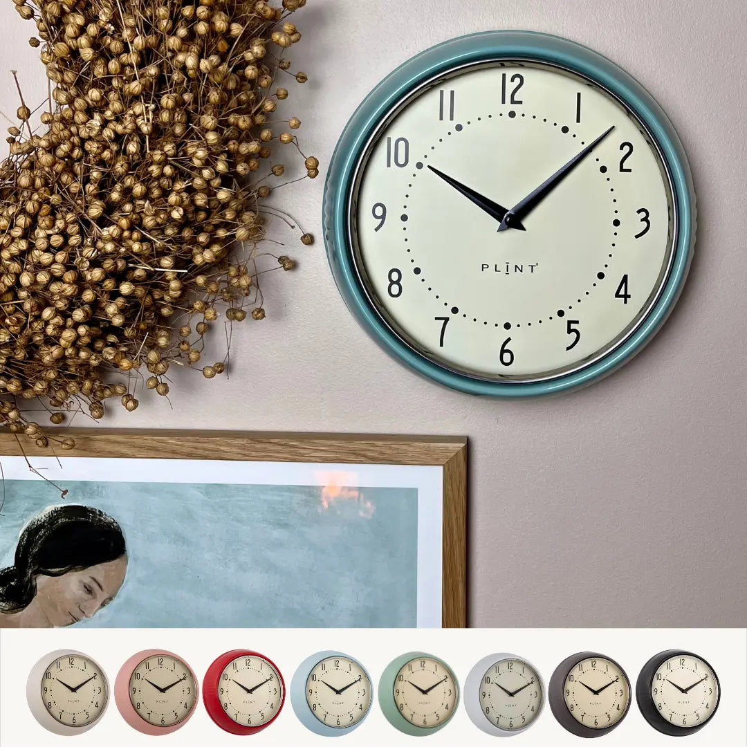 Horloge murale rétro Ma boutique