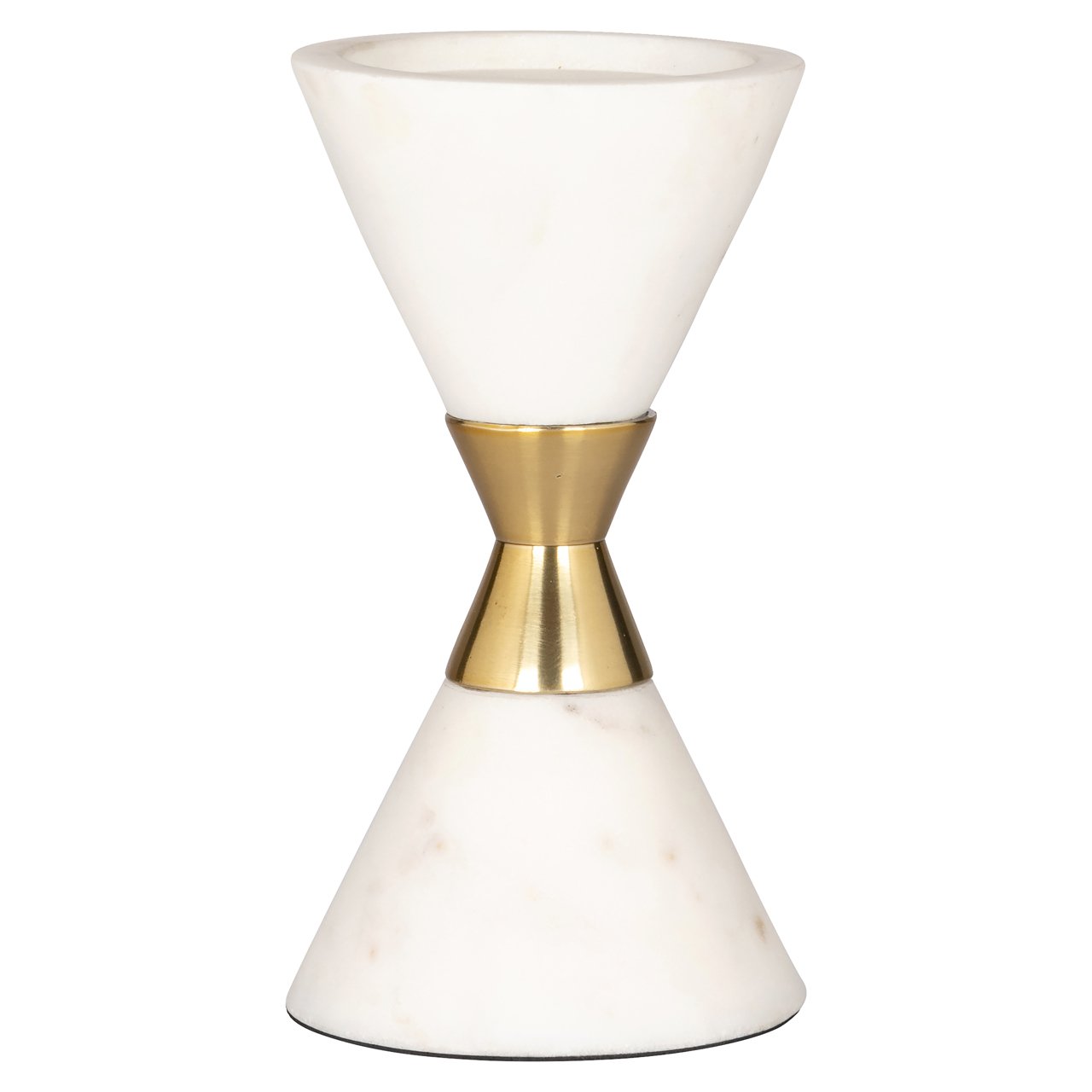 Candle holder Jurre white
