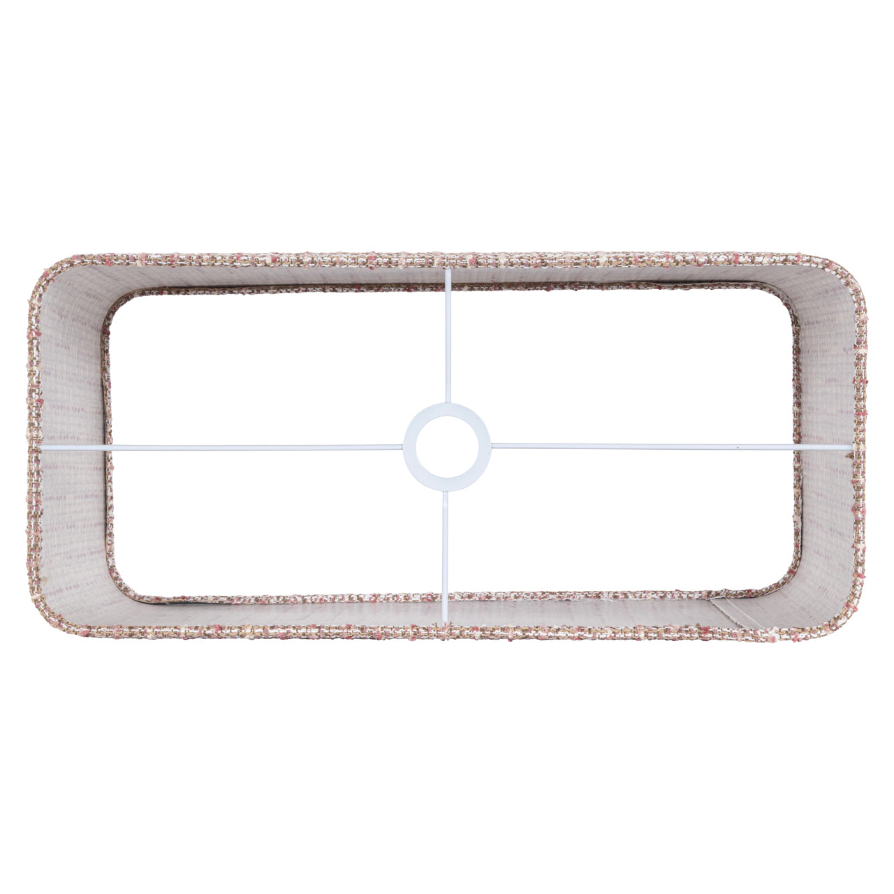 Lampshade Live trendy rose rectangle large