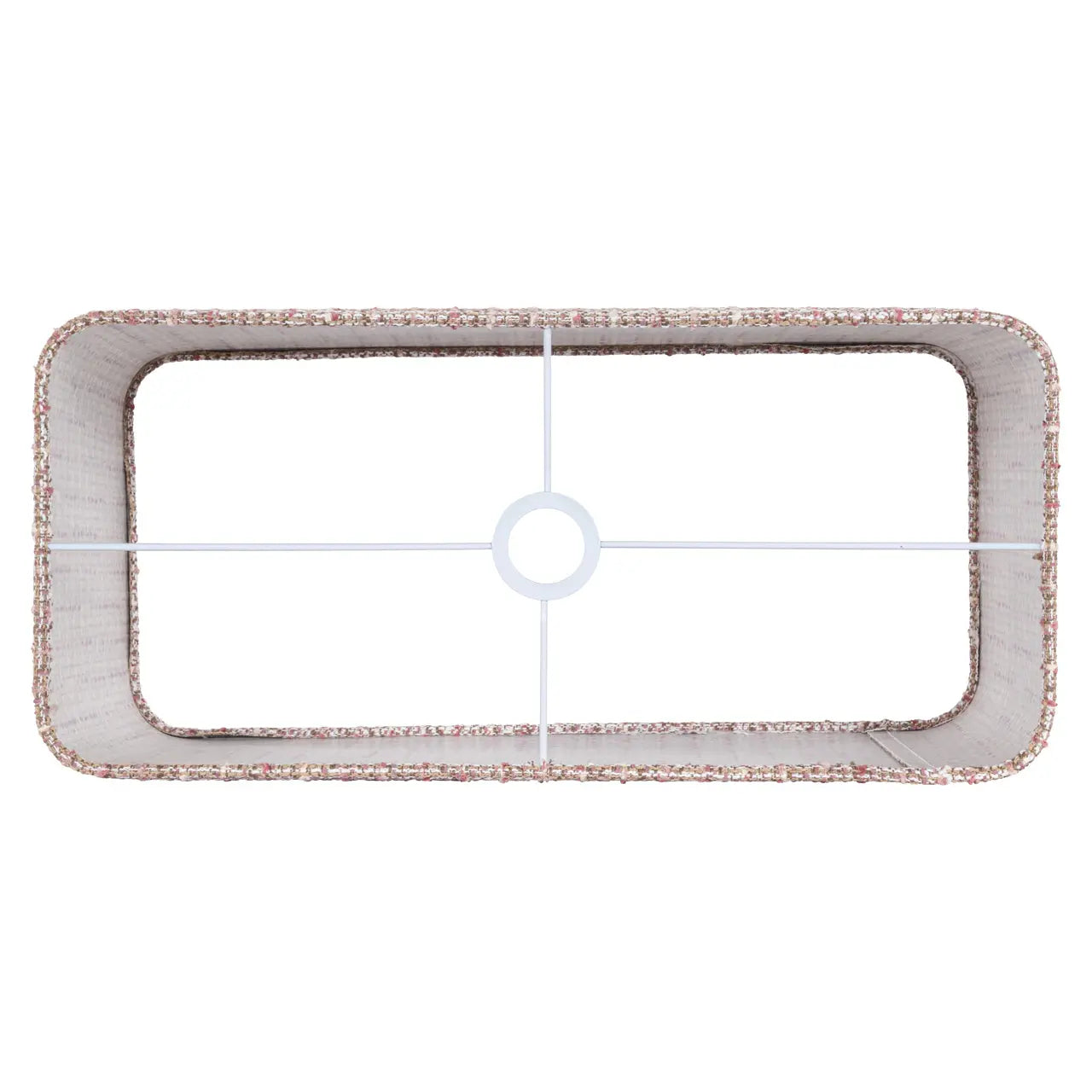 Lampshade Live trendy rose rectangle large