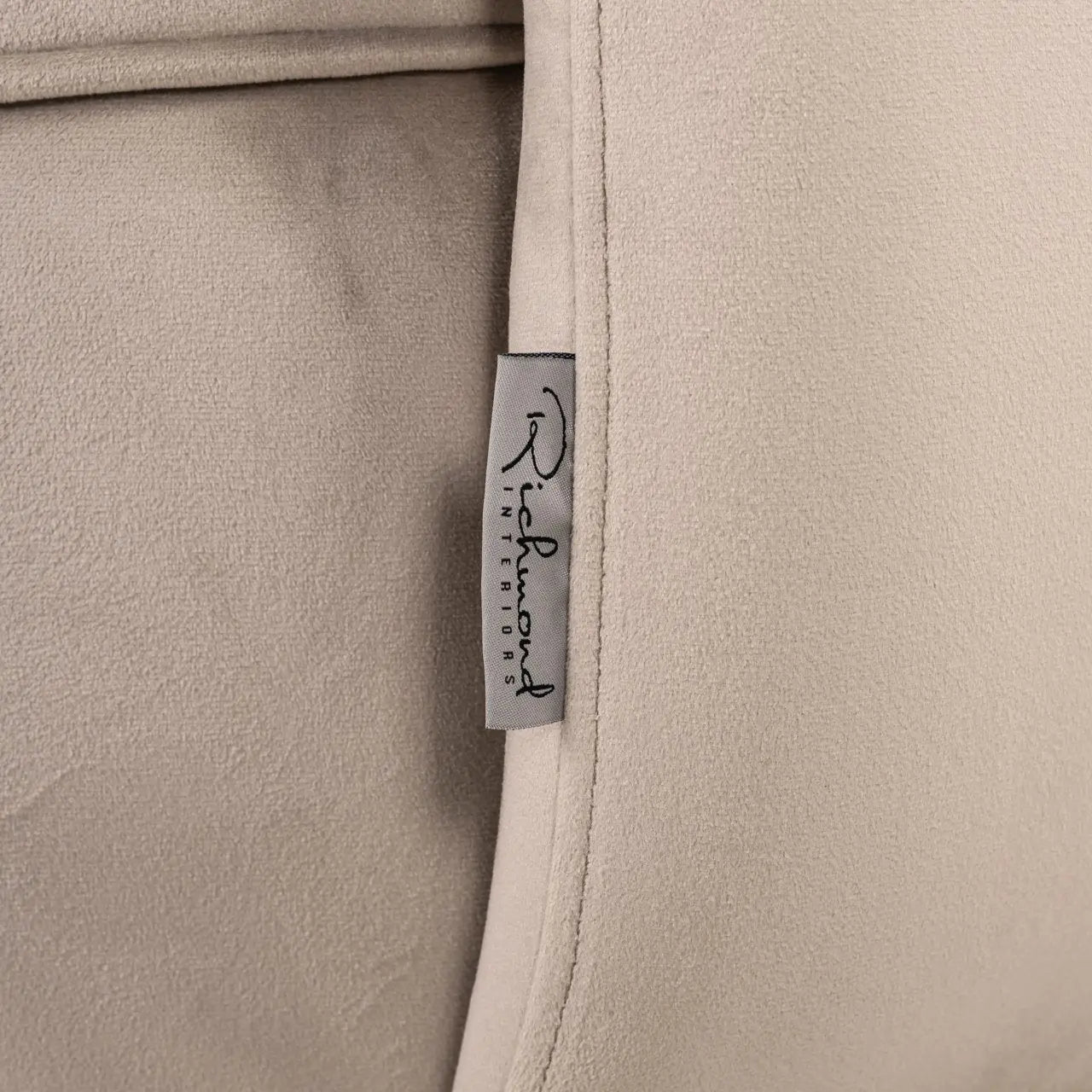 Lounge chair Turner khaki velvet swivel fire retardant