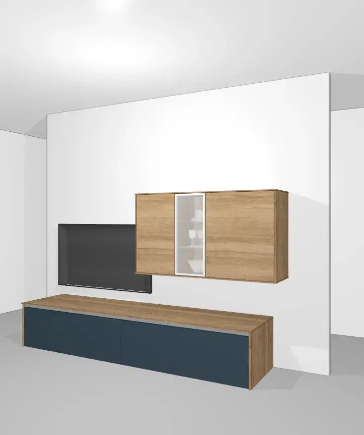 Meuble TV KIT 02 Hezioss Décoration