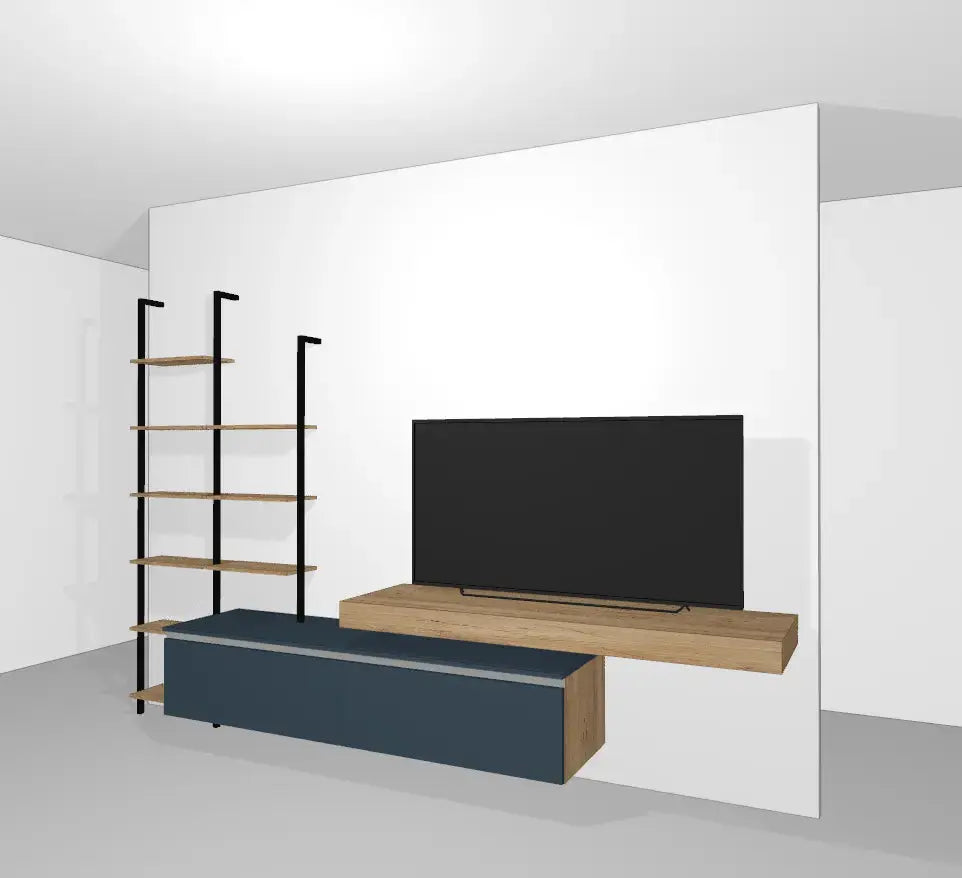 Meuble TV KIT 03 Hezioss Décoration