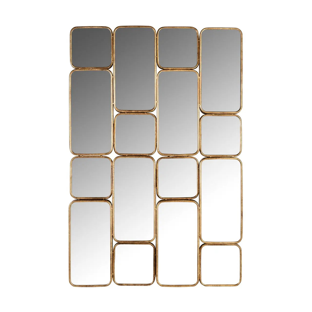 Mirror Birche gold