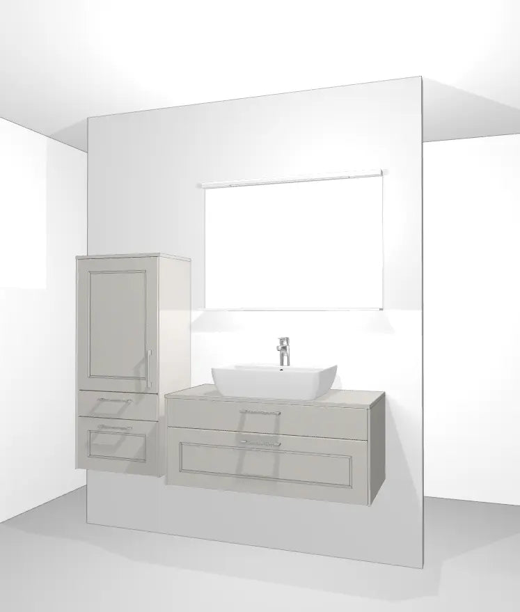 Pack Salle de bain BSET100-006 Hezioss Décoration