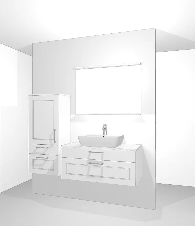 Pack Salle de bain BSET100-006 Hezioss Décoration