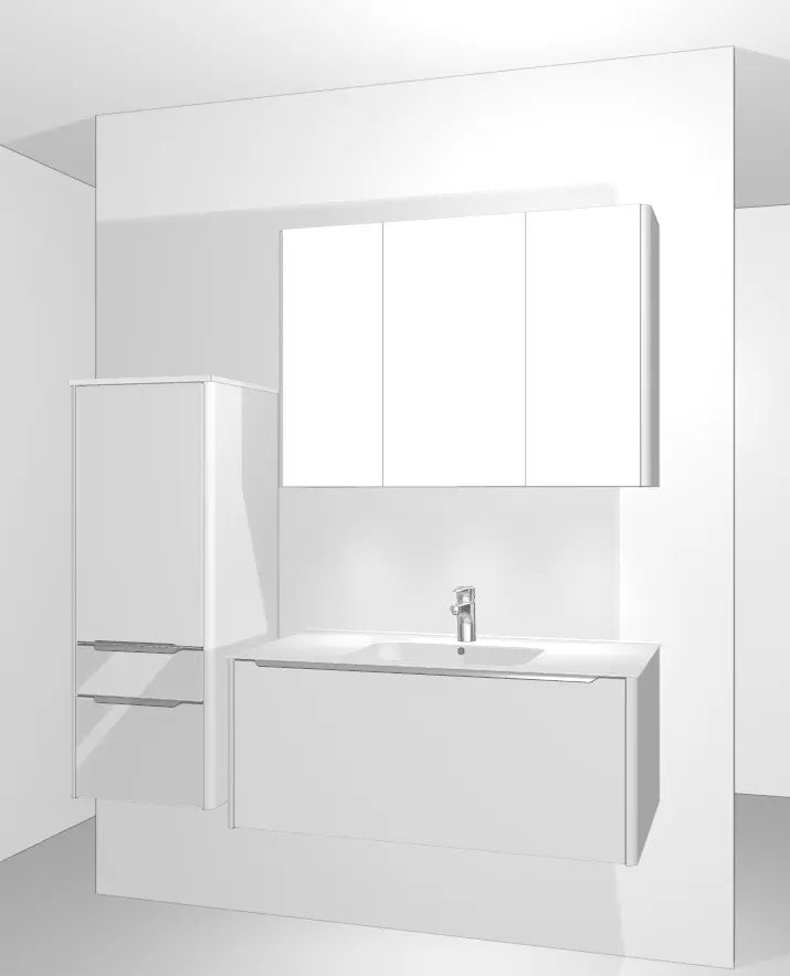 Pack Salle de bain BSET100-010 Hezioss Décoration