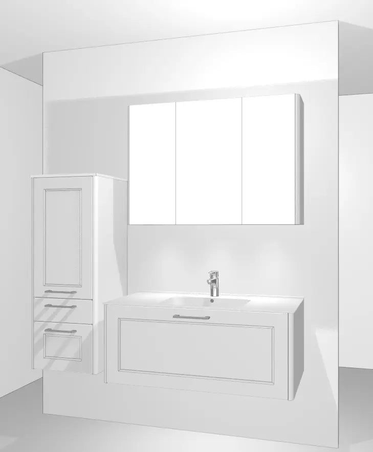 Pack Salle de bain BSET100-010 Hezioss Décoration
