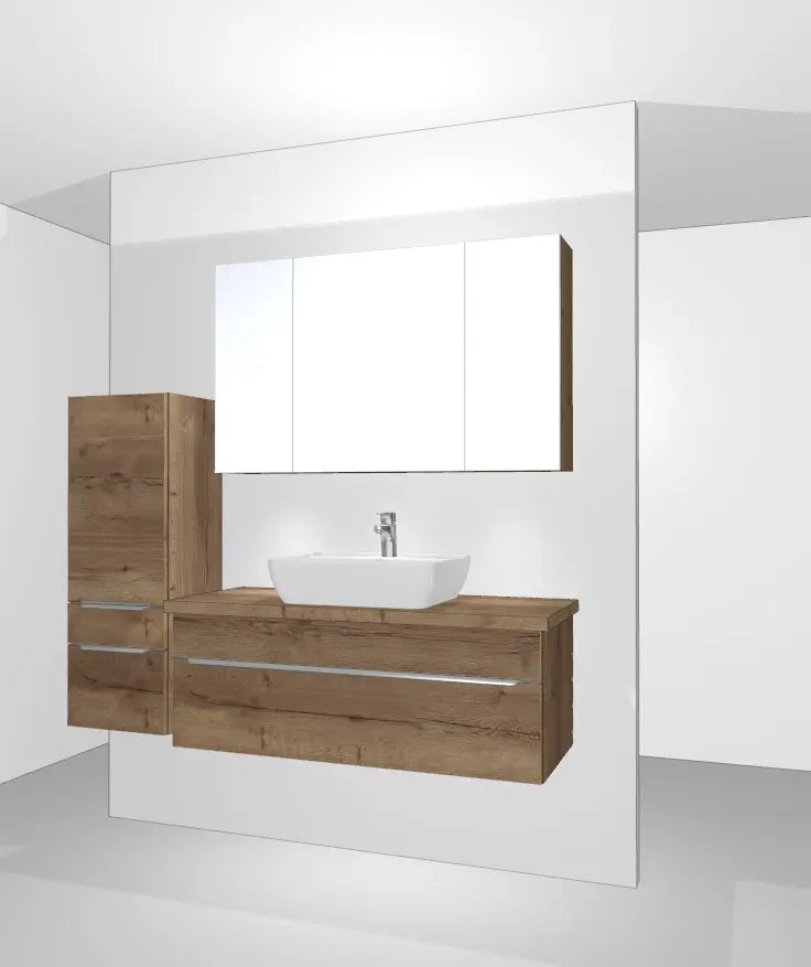 Pack Salle de bain BSET120-006 Hezioss Décoration