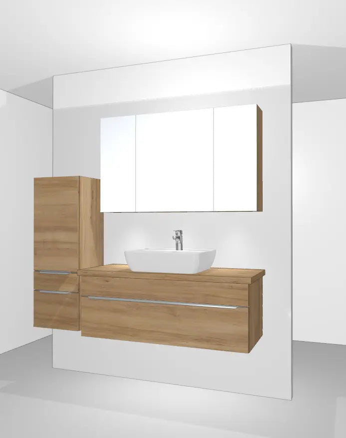 Pack Salle de bain BSET120-006 Hezioss Décoration