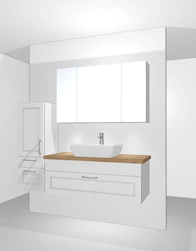 Pack Salle de bain BSET120-006 Hezioss Décoration