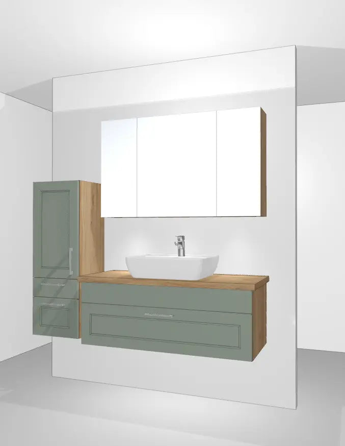 Pack Salle de bain BSET120-006 Hezioss Décoration