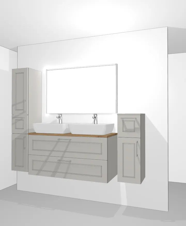 Pack Salle de bain BSET120-016 Hezioss Décoration
