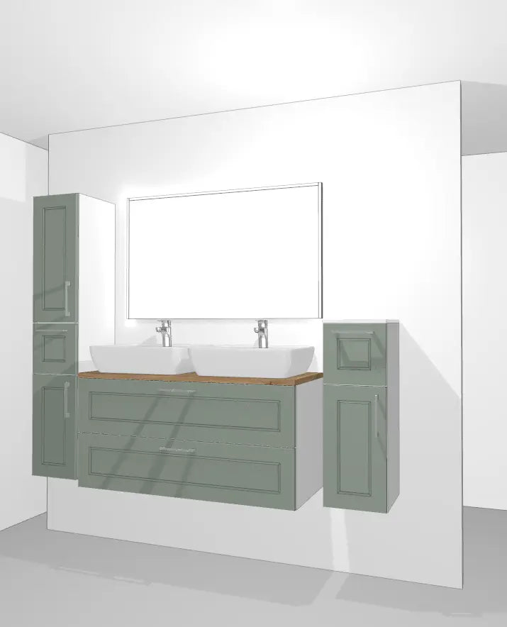 Pack Salle de bain BSET120-016 Hezioss Décoration