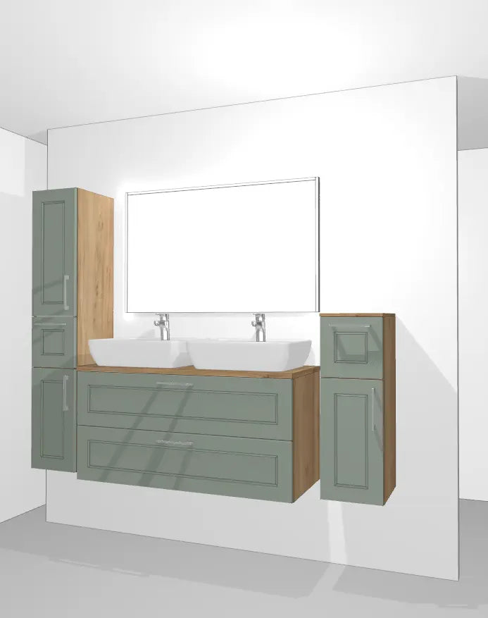 Pack Salle de bain BSET120-016 Hezioss Décoration