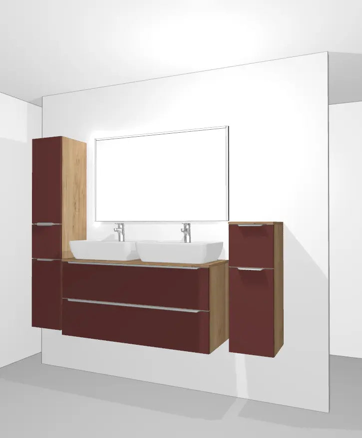 Pack Salle de bain BSET120-016 Hezioss Décoration