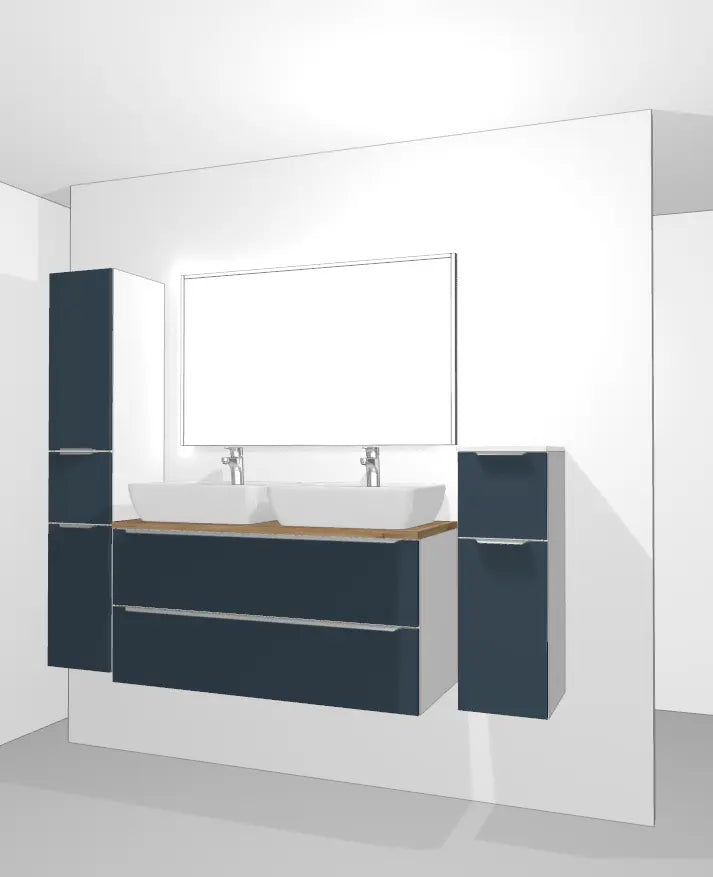 Pack Salle de bain BSET120-016 Hezioss Décoration