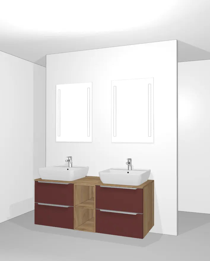 Pack Salle de bain BSET150-002 Hezioss Décoration