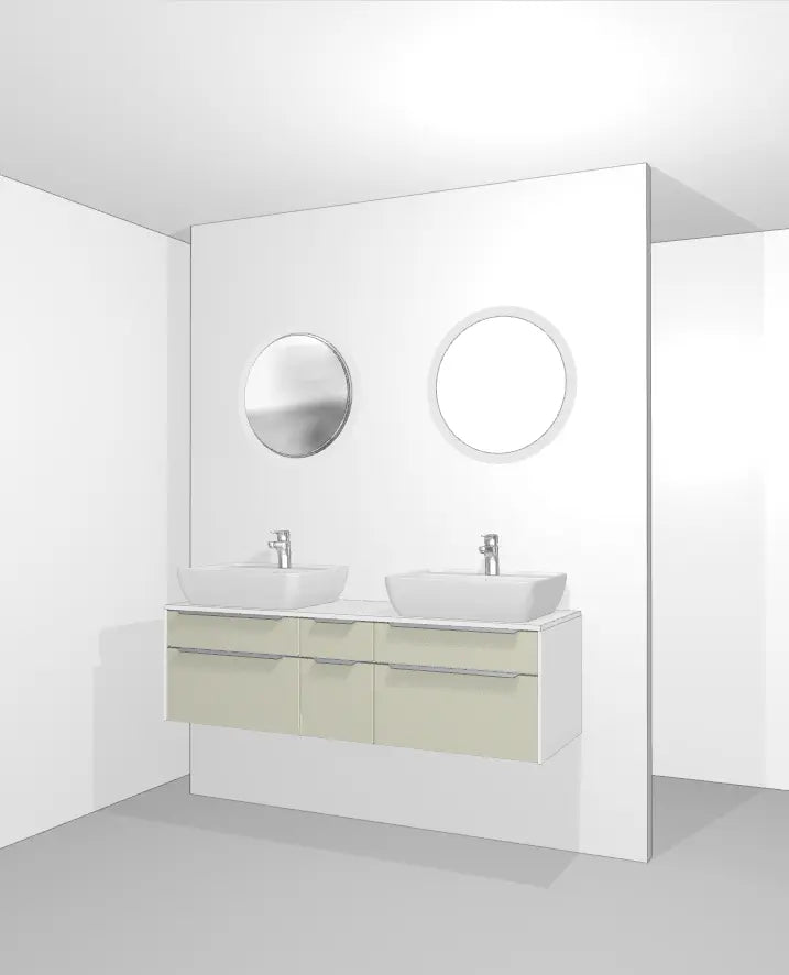 Pack Salle de bain BSET150-003 Hezioss Décoration