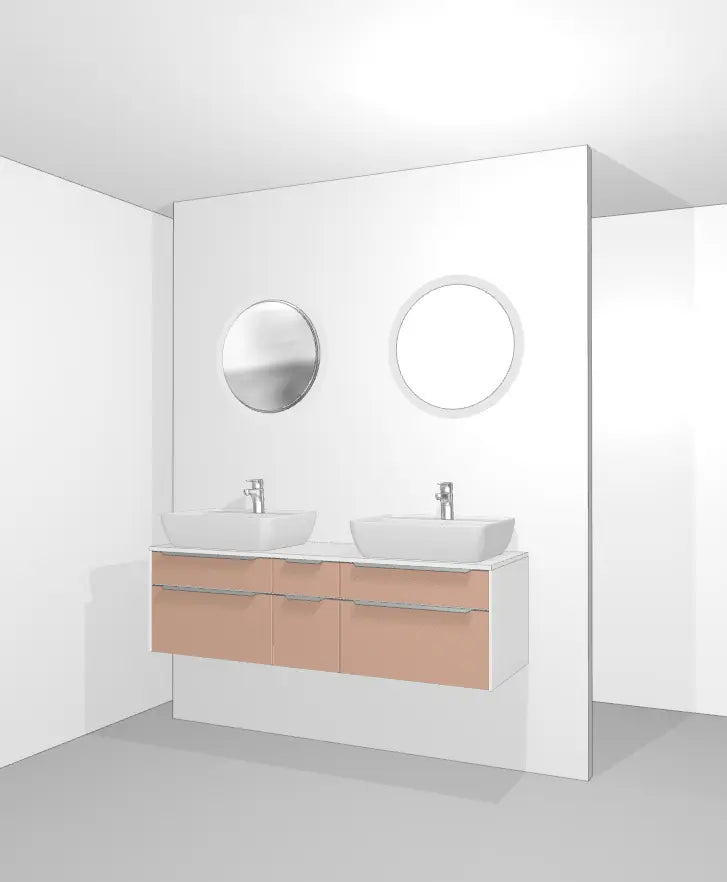 Pack Salle de bain BSET150-003 Hezioss Décoration