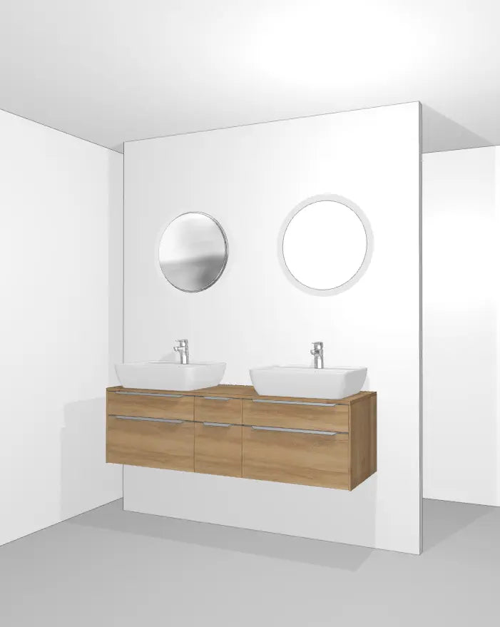 Pack Salle de bain BSET150-003 Hezioss Décoration