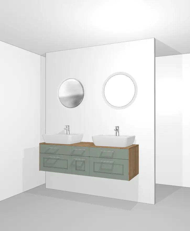 Pack Salle de bain BSET150-003 Hezioss Décoration