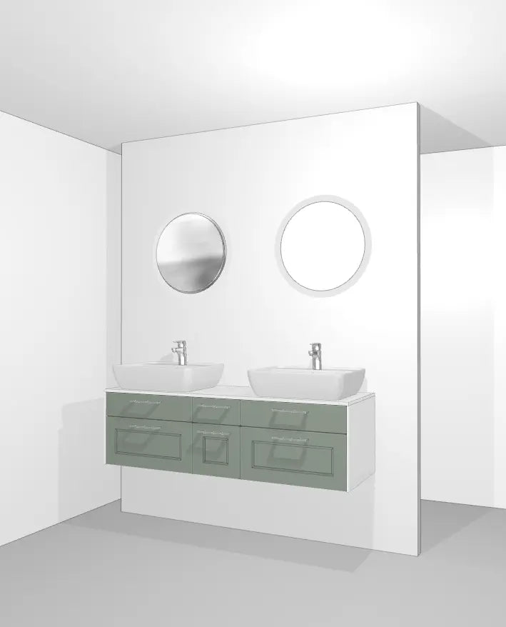 Pack Salle de bain BSET150-003 Hezioss Décoration