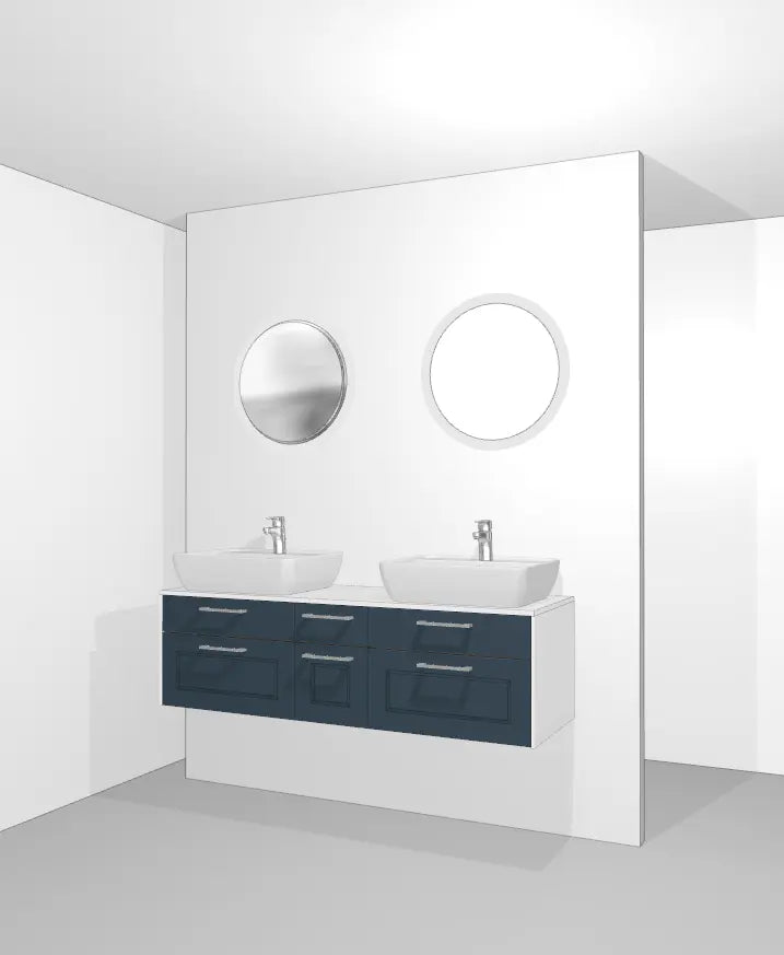 Pack Salle de bain BSET150-003 Hezioss Décoration