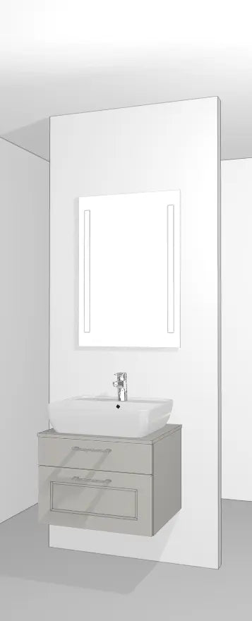 Pack Salle de bain BSET60-002 Hezioss Décoration