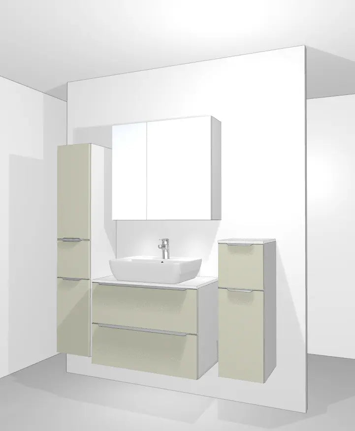 Pack Salle de bain BSET80-007 Hezioss Décoration
