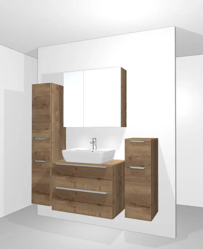 Pack Salle de bain BSET80-007 Hezioss Décoration