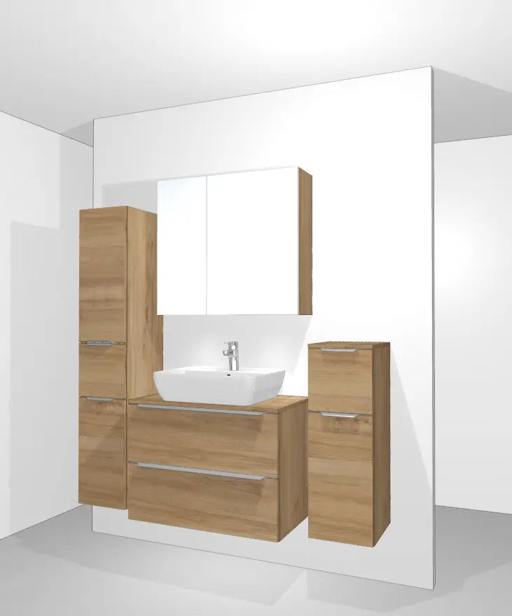 Pack Salle de bain BSET80-007 Hezioss Décoration