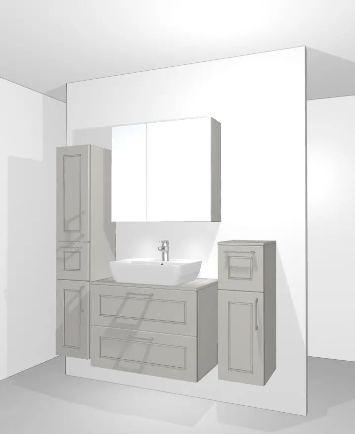 Pack Salle de bain BSET80-007 Hezioss Décoration