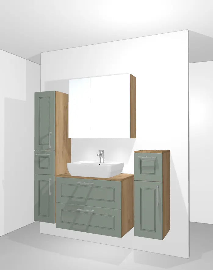 Pack Salle de bain BSET80-007 Hezioss Décoration