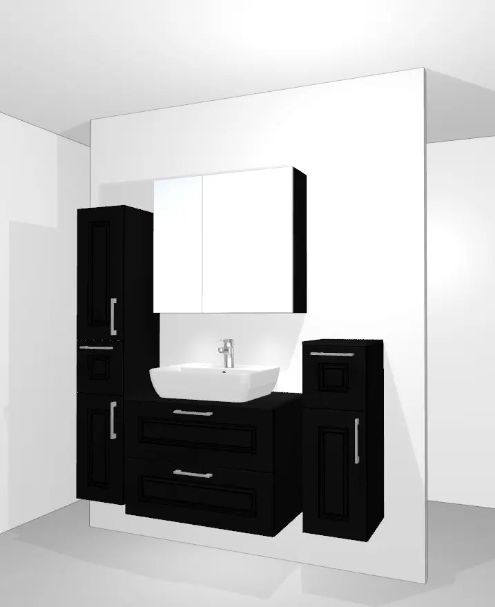 Pack Salle de bain BSET80-007 Hezioss Décoration