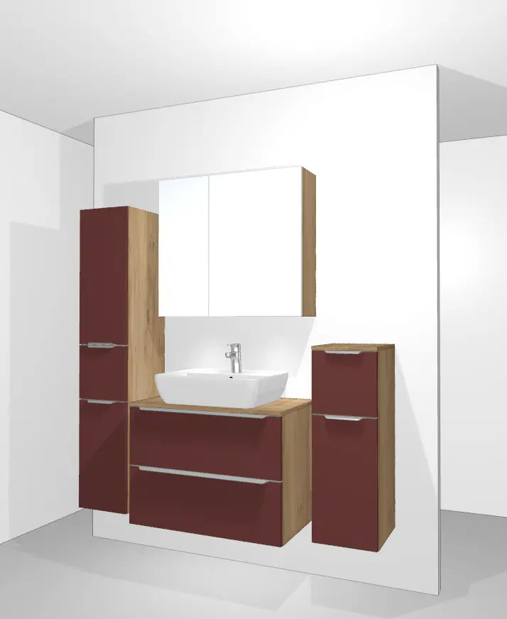 Pack Salle de bain BSET80-007 Hezioss Décoration