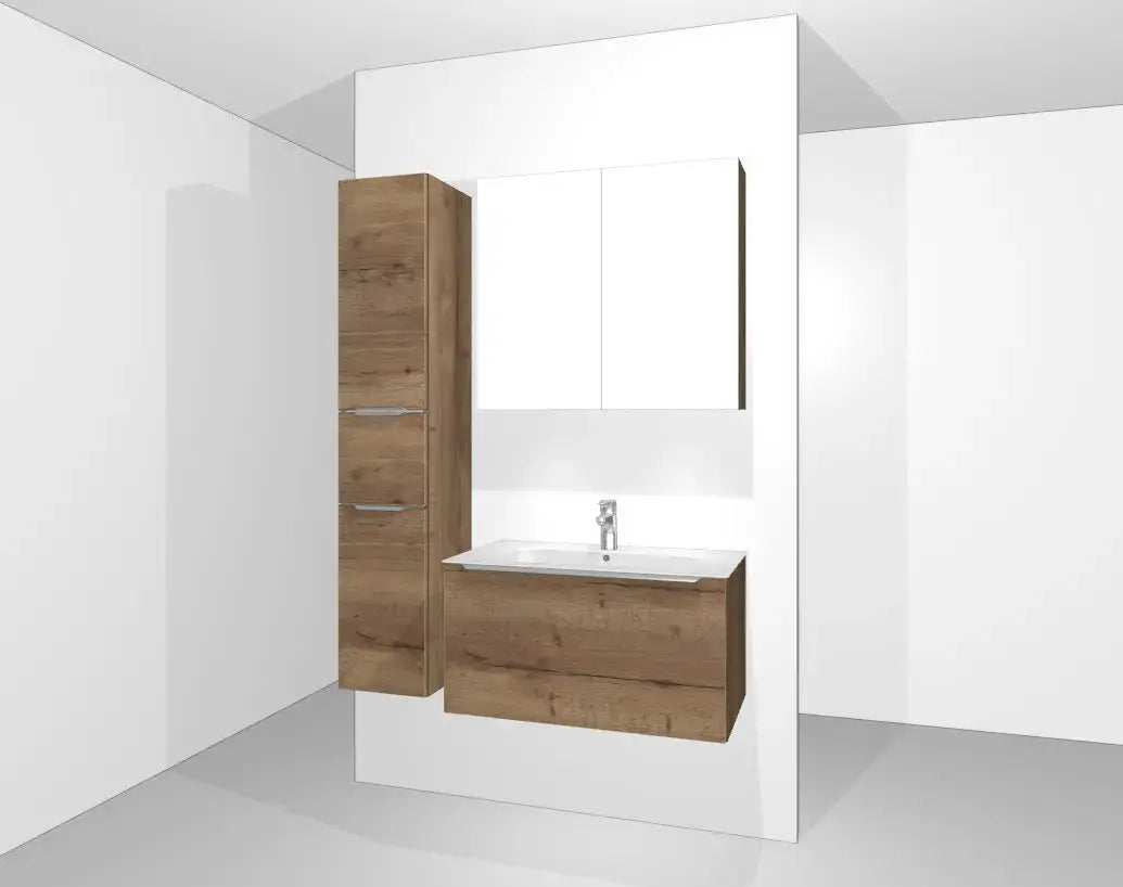 Pack Salle de bain BSET80-013 Hezioss Décoration