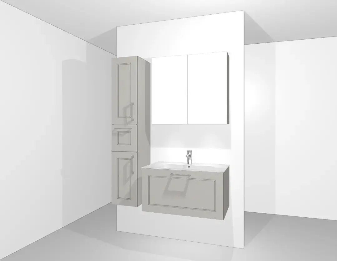 Pack Salle de bain BSET80-013 Hezioss Décoration